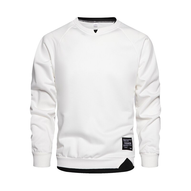 Classic sweatshirt - o-neck pullover - fake two piecesHoodies & Sweatshirt
