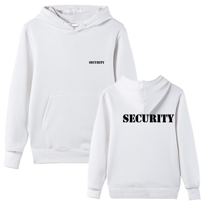 Stylish hoodie - fleece jacket - with pockets - SECURITY letteringHoodies & Sweatshirt