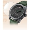 NAVIFORCE - relógio esportivo militar - Quartz - impermeável - pulseira de couro - cinza