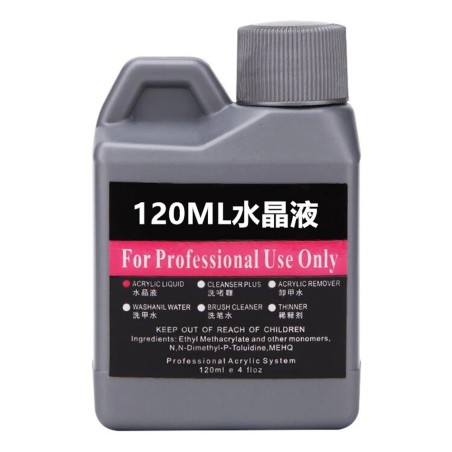 Líquido acrílico - monômero para unhas em pó 120 ml