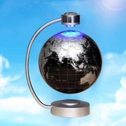 Globo mundial de levitação magnética - LED