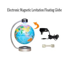 Globo mundial de levitação magnética - LED
