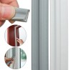 Tira de vedação para janelas / portas - autoadesiva - à prova de som - à prova d'água - espuma de nylon