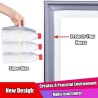 Tira de vedação para janelas / portas - autoadesiva - à prova de som - à prova d'água - espuma de nylon