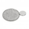 N35 - ímã de neodímio - disco redondo - 10mm * 1mm