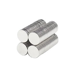 N35 - ímã de neodímio - disco redondo - 10mm * 1mm