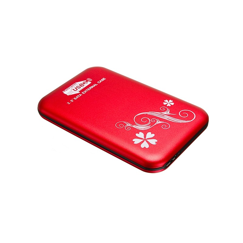 Gabinete externo - HDD SATA de 2,5 polegadas - USB 3.0 - alumínio