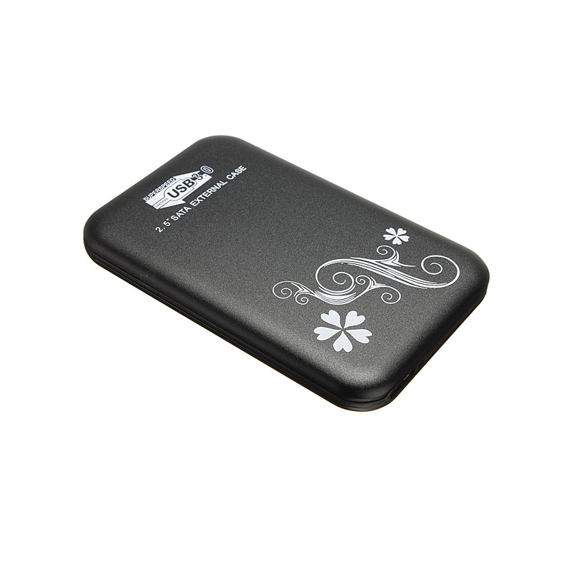 Gabinete externo - HDD SATA de 2,5 polegadas - USB 3.0 - alumínio