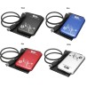 Gabinete externo - HDD SATA de 2,5 polegadas - USB 3.0 - alumínio