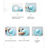 Bluetooth speaker - magnetic levitation - floating world globe - with clockBluetooth speakers