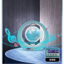 Bluetooth speaker - magnetic levitation - floating world globe - with clockBluetooth speakers