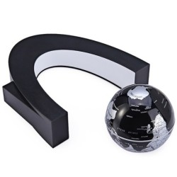 Levitação magnética - globo flutuante - LED
