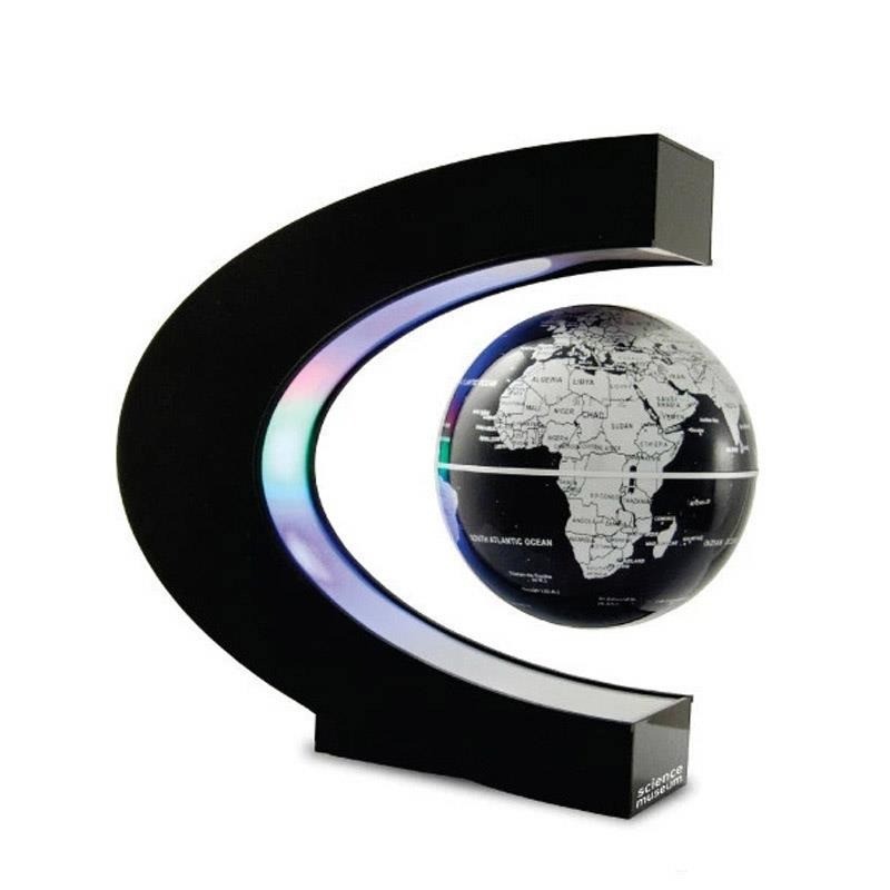 Levitação magnética - globo flutuante - LED