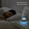 Umidificador de ar ultrassônico - difusor de óleos essenciais - cabeça de gato - LED - USB - 300ml
