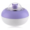 Umidificador de ar ultrassônico - difusor de óleos essenciais - cabeça de gato - LED - USB - 300ml