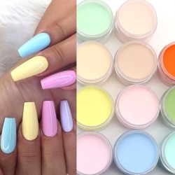 Pó acrílico para unhas - pó - manicure / pedicure