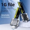 Caixa SSD M2 - M.2 Para USB 3.0 - Cartão SATA NGFF Caddy HDD