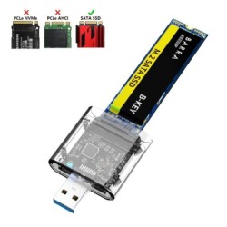 Caixa SSD M2 - M.2 Para USB 3.0 - Cartão SATA NGFF Caddy HDD