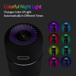 Umidificador de ar ultrassônico - LED - USB