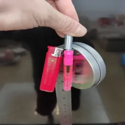 N35 - ímã de neodímio - disco forte - 10 mm * 0,5 mm - 100 peças