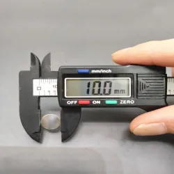 N35 - ímã de neodímio - disco forte - 10 mm * 0,5 mm - 100 peças
