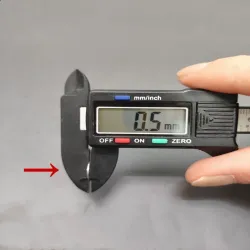 N35 - ímã de neodímio - disco forte - 10 mm * 0,5 mm - 100 peças