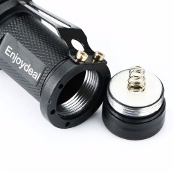 Mini lanterna - super brilhante - foco de zoom ajustável - 2000Lm - CREE Q5 - LED