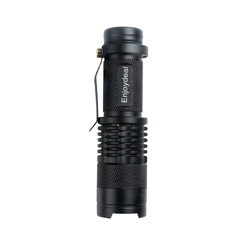 Mini lanterna - super brilhante - foco de zoom ajustável - 2000Lm - CREE Q5 - LED