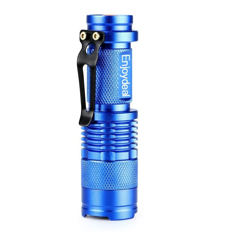 Mini lanterna - super brilhante - foco de zoom ajustável - 2000Lm - CREE Q5 - LED