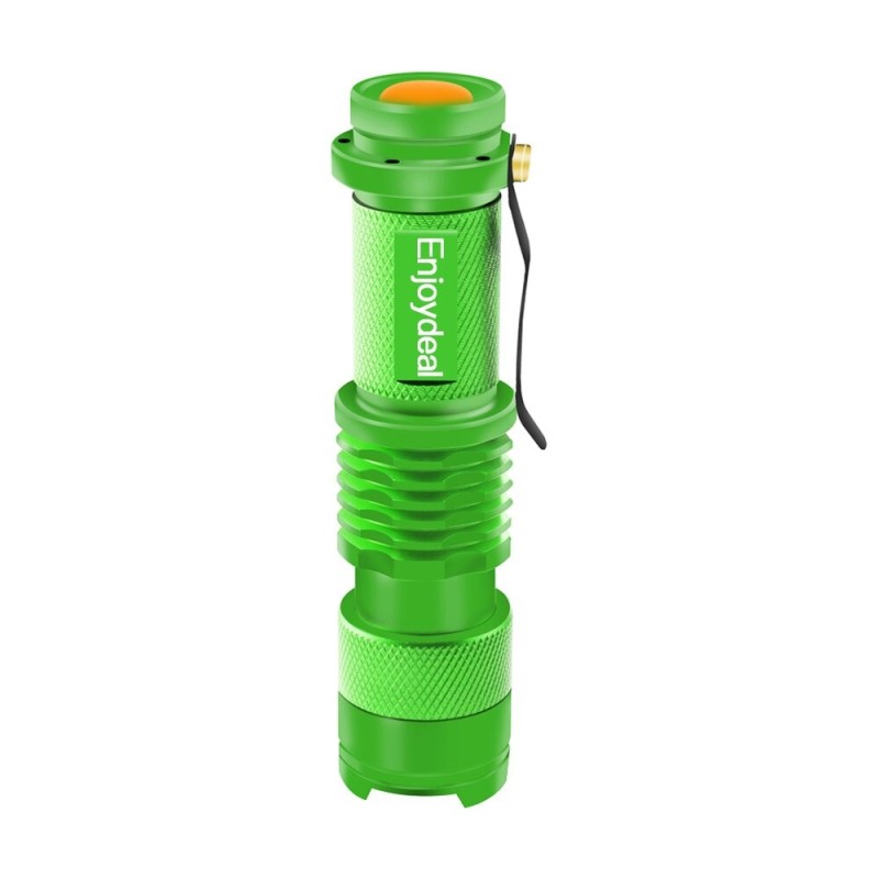 Mini lanterna - super brilhante - foco de zoom ajustável - 2000Lm - CREE Q5 - LED