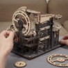 Marble Run - quebra-cabeça de madeira 3D - blocos de construção - cidade noturna - conjunto
