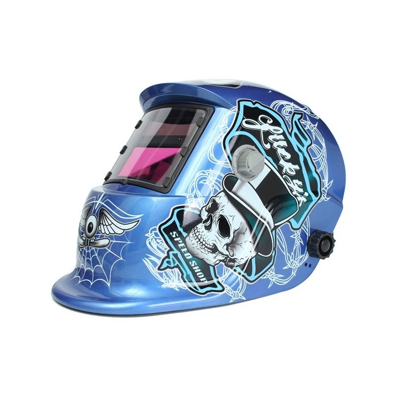 Capacete de soldagem com escurecimento automático - Solar - MIG - MMA - Lucky Speed Ghost