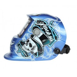 Auto darkening welding helmet - Solar - MIG - MMA - Lucky Speed GhostHelmets