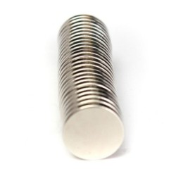 N52 - ímã de neodímio - disco redondo super forte - 12mm * 2mm - 25 peças