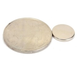 N52 - ímã de neodímio - disco redondo super forte - 12mm * 2mm - 25 peças
