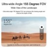 Lente de liga de alumínio - lente ultra larga de 155 graus - à prova d'água - para GoPro Hero 9 10 11 Black