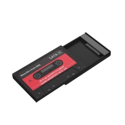 UTHAI T46 - gabinete externo para disco rígido - SATA 5 Gbps 2,5 polegadas - micro B para USB 3.0 - cabo tipo A