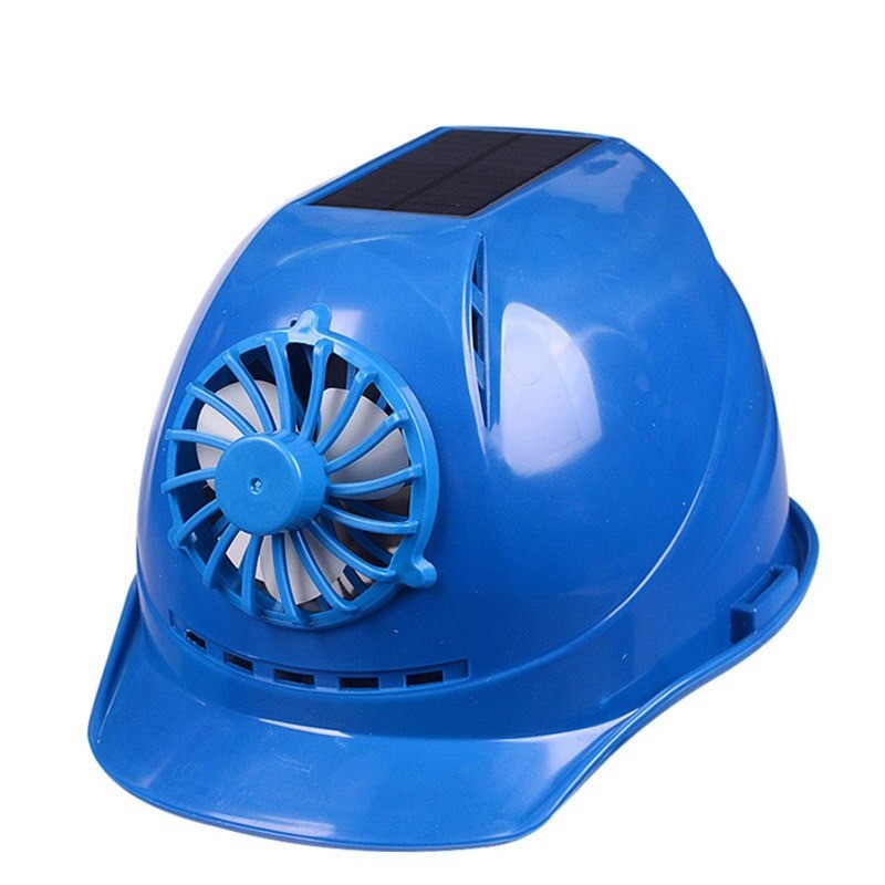 Capacete de segurança movido a energia solar - com ventilador - construção / trabalho duro - segurança no trabalho Capacete de segurança movido a energia solar - com ventilador - construção / trabalho duro - segurança no trabalho