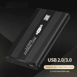 TISHRIC - SSD / HDD case - external enclosure - 2.5 inch SATA to USB 3.0 / USB 2.0HDD case