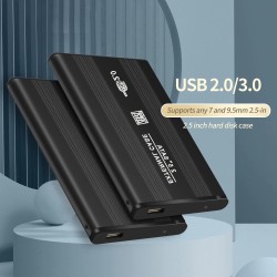 TISHRIC - case SSD / HDD - gabinete externo - SATA de 2,5 polegadas para USB 3.0 / USB 2.0