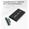 TISHRIC - case SSD / HDD - gabinete externo - SATA de 2,5 polegadas para USB 3.0 / USB 2.0
