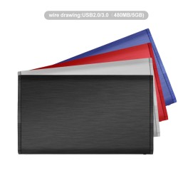 TISHRIC - case SSD / HDD - gabinete externo - SATA de 2,5 polegadas para USB 3.0 / USB 2.0