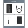 TISHRIC - case SSD / HDD - gabinete externo - SATA de 2,5 polegadas para USB 3.0 / USB 2.0