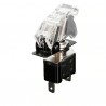 12V 20A - interruptor basculante LED SPST - com tampa