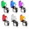 12V 20A - interruptor basculante LED SPST - com tampa