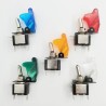 12V 20A - interruptor basculante LED SPST - com tampa