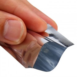 Aluminum silver seal food bags - vacuum - 100 piecesKitchen