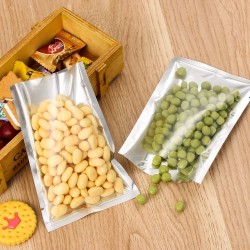 Aluminum silver seal food bags - vacuum - 100 piecesKitchen