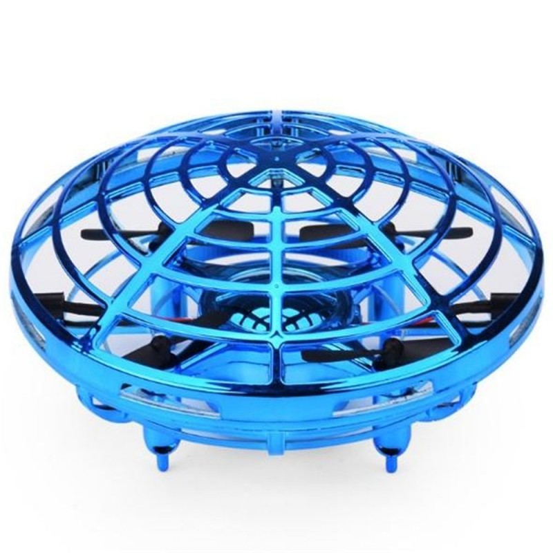 Mini drone UFO - sensor infravermelho de mão - brinquedo elétrico voador