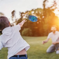 Mini drone UFO - sensor infravermelho de mão - brinquedo elétrico voador